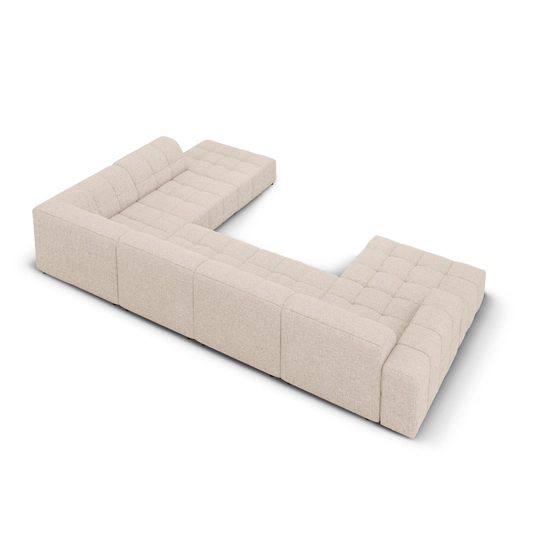 Panoramic Right Corner Sofa, "Chicago", 7 Seats, 364x262x70 Made in Europe