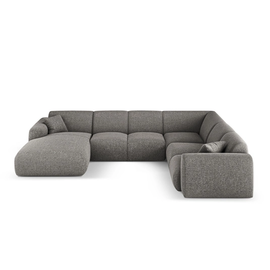 Panoramic Right Corner Sofa, "Nolio", 6 Seats, 342x252x72 Made in Europe