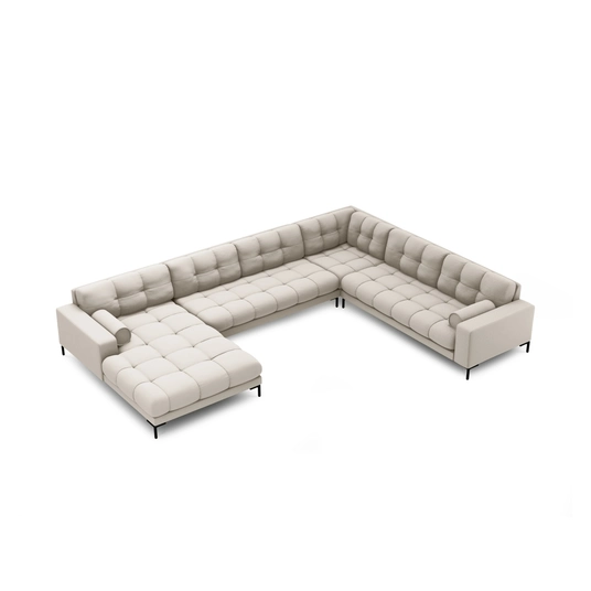 Panoramic Right Corner Sofa, "Bali", 7 Seats, 327x256x75 Made in Europe