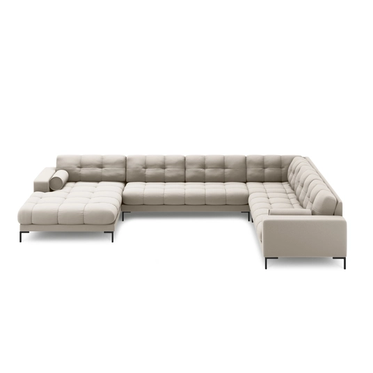 Panoramic Right Corner Sofa, "Bali", 7 Seats, 327x256x75 Made in Europe