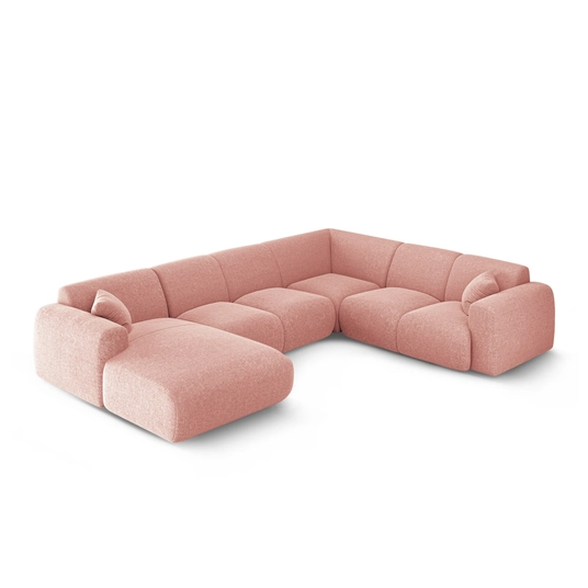 Panoramic Right Corner Sofa, "Nolio", 6 Seats, 342x252x72 Made in Europe