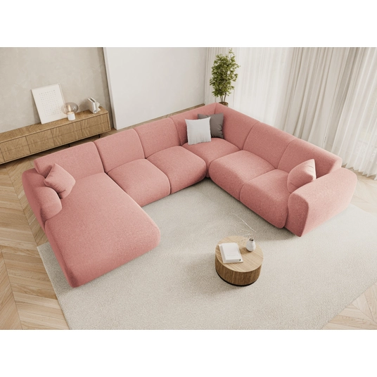Panoramic Right Corner Sofa, "Nolio", 6 Seats, 342x252x72 Made in Europe