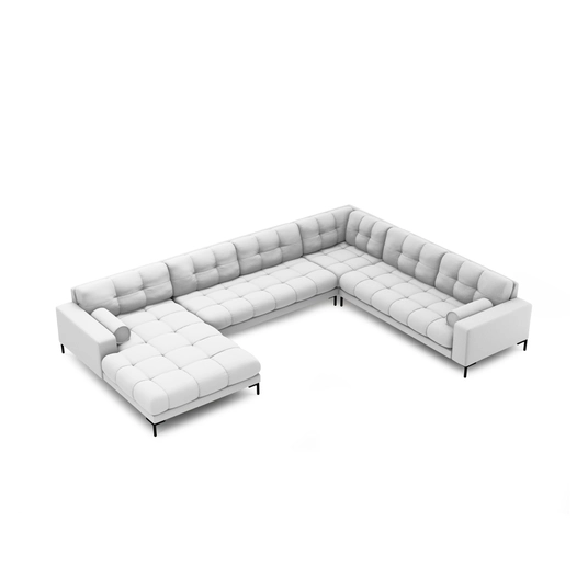 Panoramic Right Corner Sofa, "Bali", 7 Seats, 327x256x75 Made in Europe