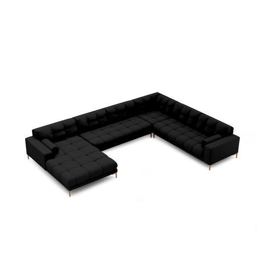 Panoramic Right Corner Sofa, "Bali", 7 Seats, 327x256x75 Made in Europe