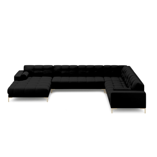 Panoramic Right Corner Sofa, "Bali", 7 Seats, 327x256x75 Made in Europe