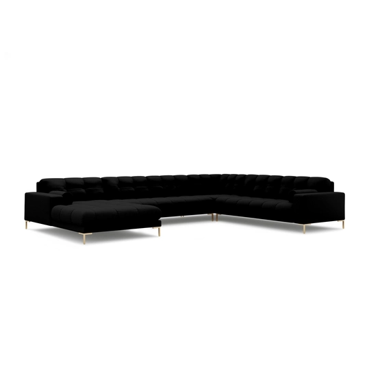 Panoramic Right Corner Sofa, "Bali", 7 Seats, 327x256x75 Made in Europe