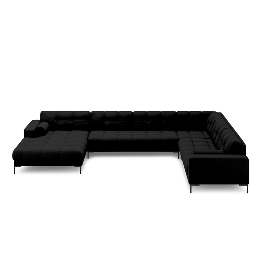 Panoramic Right Corner Sofa, "Bali", 7 Seats, 327x256x75 Made in Europe