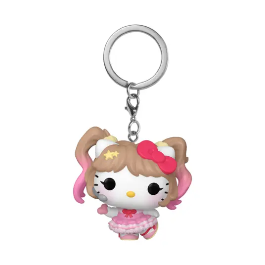 FUNKO POP! Raktų pakabutis: Sanrio - Hello Kitty (K-Pop Outfit)