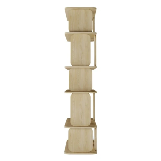 Kõrge ümmargune riidekapp Tulumo, Cremona Torro tammepuust