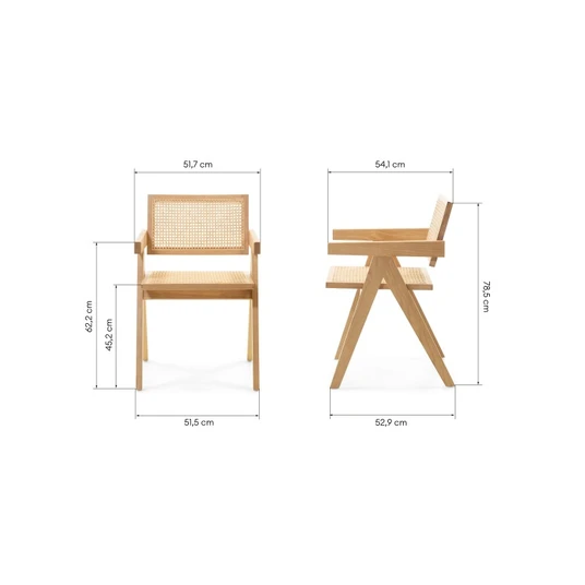 Kėdė Freja, medinė