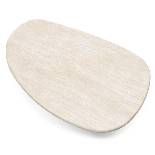 Kavos staliukas Cameron, 130 cm, travertino