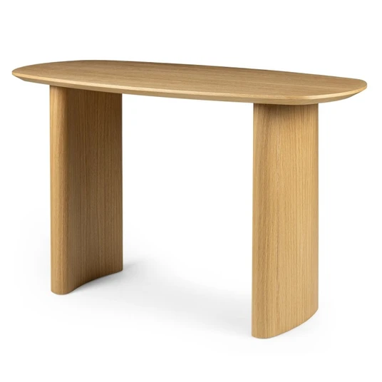 Rašomasis stalas / konsolė Oriento, 120 cm, natūralaus ąžuolo faneros
