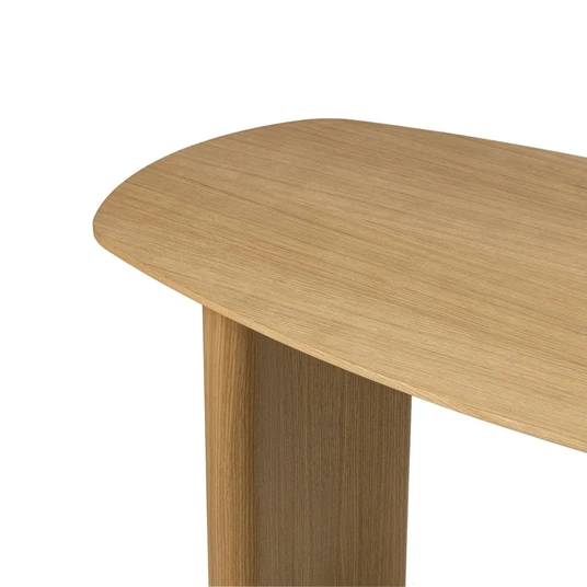 Rašomasis stalas / konsolė Oriento, 120 cm, natūralaus ąžuolo faneros