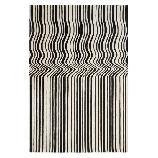 Kilimas Draft Black, 160x230 cm