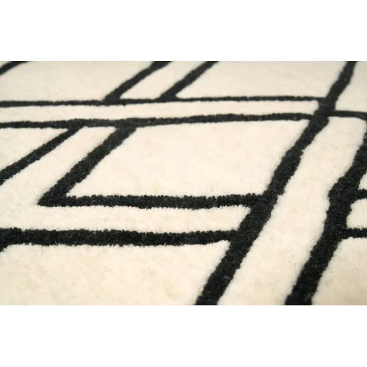 Kilimas Brooklyn Black, 160x230 cm