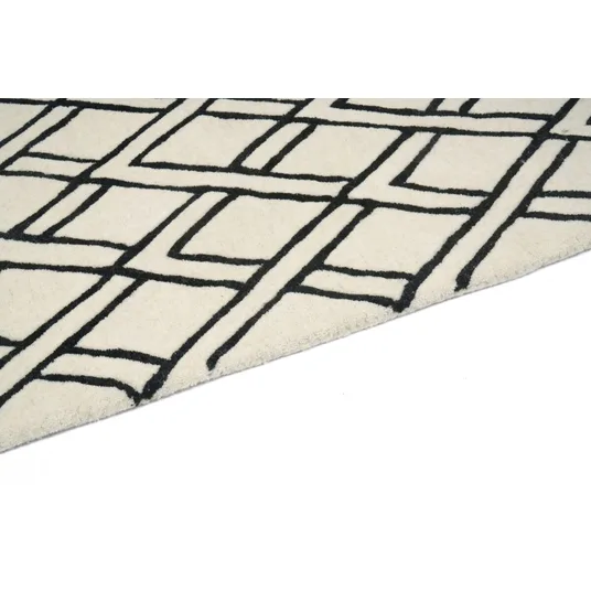 Kilimas Brooklyn Black, 160x230 cm