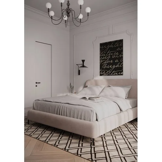 Kilimas Brooklyn Black, 200x300 cm