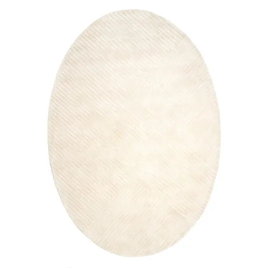 Ovalus kilimas Siera Ivory, 200x300 cm