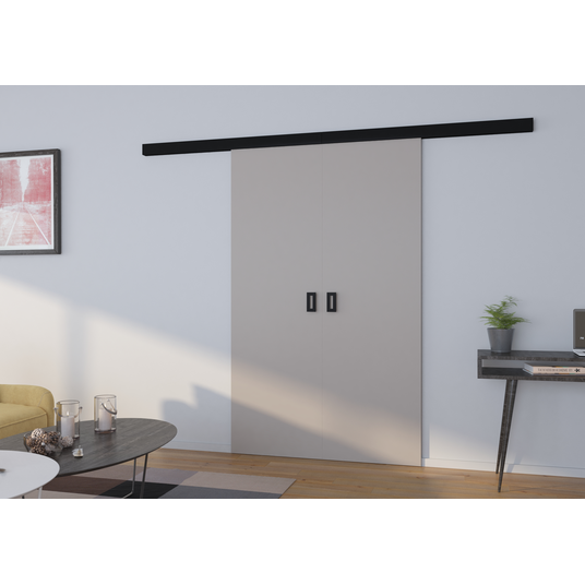Double wall-mounted sliding door TOPPO 146