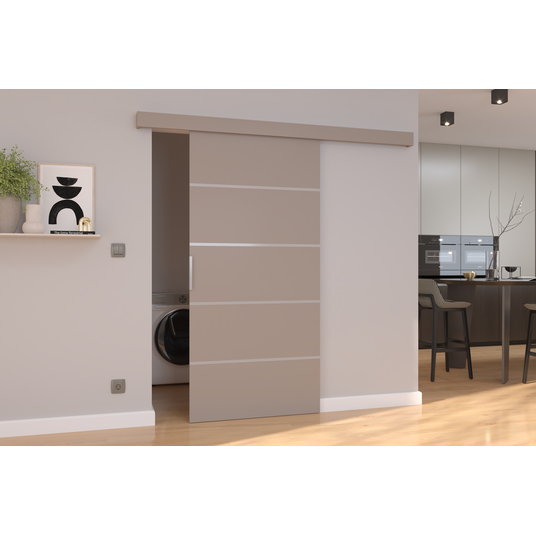 Wall-mounted sliding door BIELLA 76