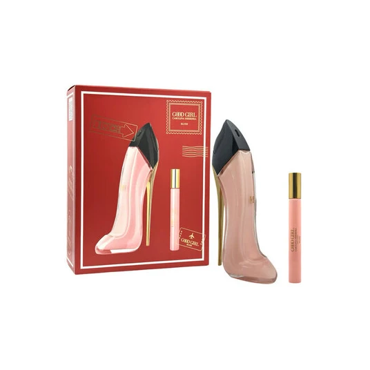Moteriški kvepalai, „Good Girl Blush“ dovanų rinkinys: EDP 80 ml ir mini EDP 10 ml (iš viso 100 ml)