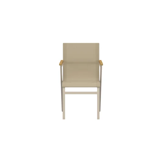Mexico Dining Dining Chair 6-pack - Beige/Teak