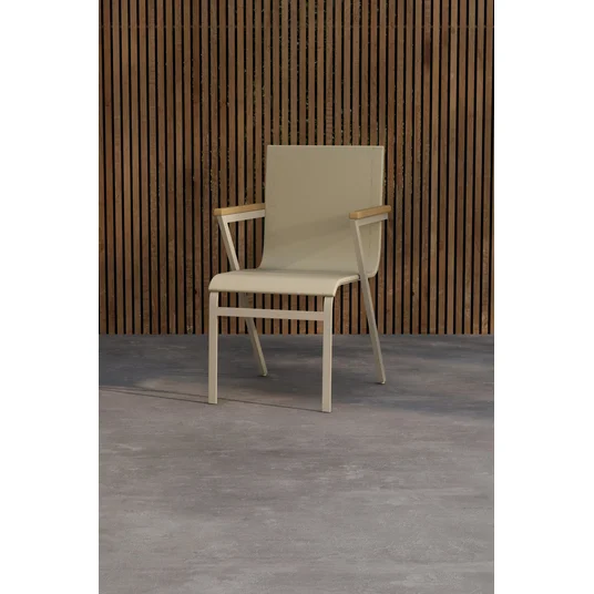 Mexico Dining Dining Chair 6-pack - Beige/Teak