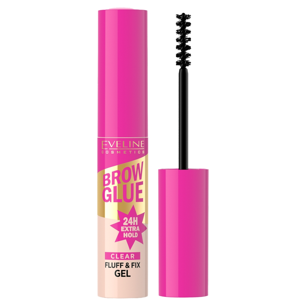 Eveline Cosmetics EVELINE_Brow Glue caurspīdīgs uzacu