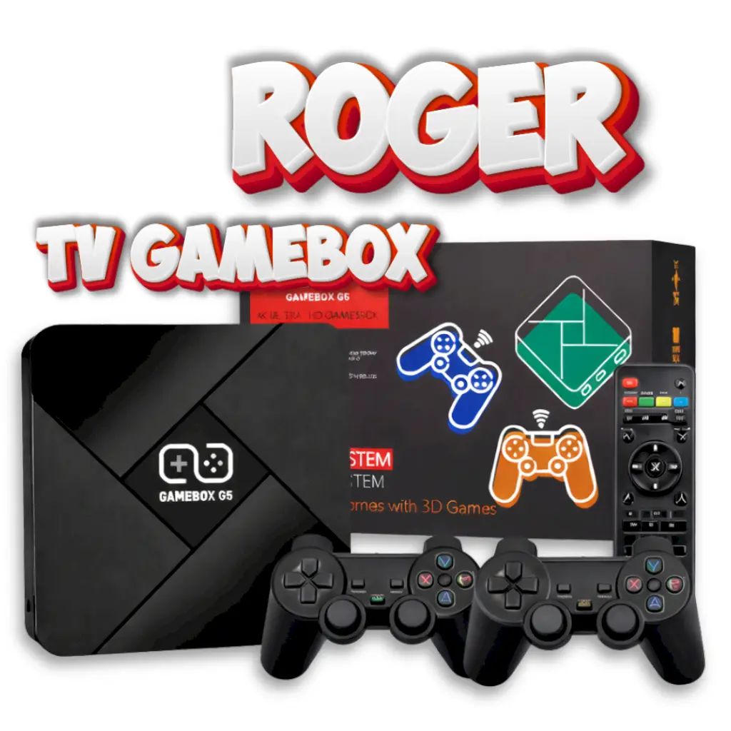 "RoGer TV GameBox G5 retro