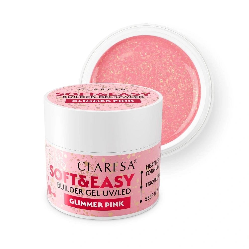 CLARESA_Soft&Easy veidošanas želeja UV/LED formēšanas želeja