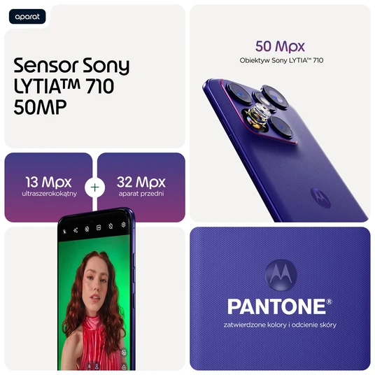 Motorola Edge 70 Fusion Power 5G 12/256GB Orient Blue