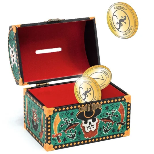 Djeco Pinigų dėžutė - Piratas DD03331