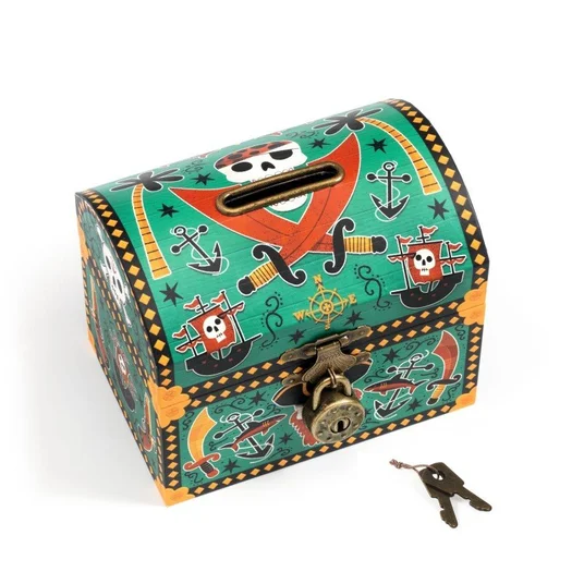 Djeco Pinigų dėžutė - Piratas DD03331