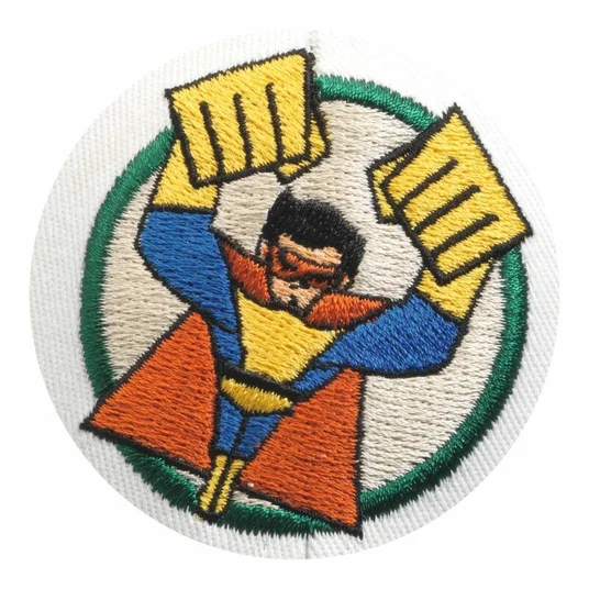 Djeco Vaikiška kepurėlė su snapeliu - Superherojus DD00340