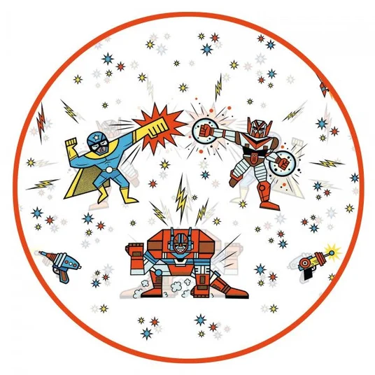 Djeco Vihmamantel lastele - Super Hero (suurus M) DD04682