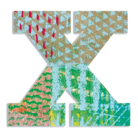 Djeco medinė raidė - X DD04833