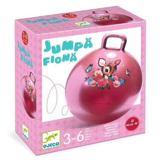 Djeco Šuolinis mankštos kamuolys - Jumpa Fiona DJ00185