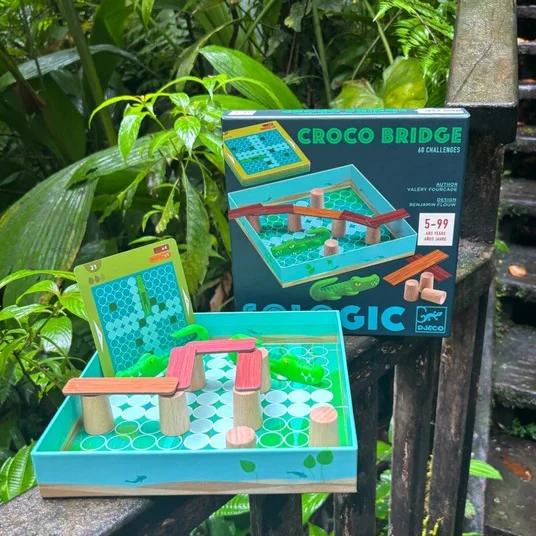 Djeco Loginis žaidimas - Krokodilų tiltas DJ00816