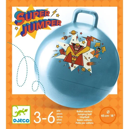 Djeco Jumping treeningpall - Super Jumper DJ00186
