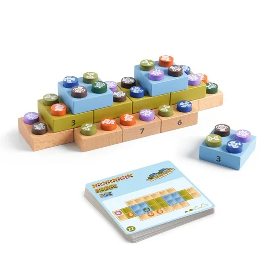 Djeco puzzle mäng - Inca Decks DJ00818