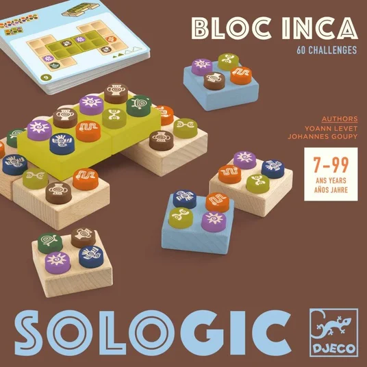 Djeco puzzle mäng - Inca Decks DJ00818