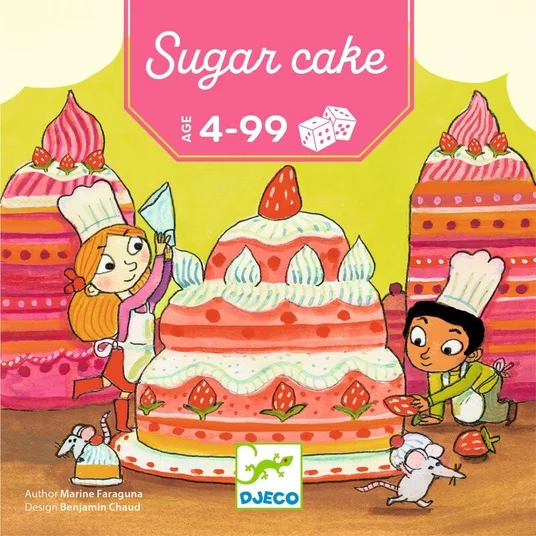 Djeco Metamųjų kauliukų žaidimas - Cukraus tortas DJ00836