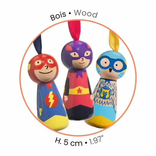 Djeco Įgūdžių žaidimas - Parašiutininkai - Superherojai DJ00150