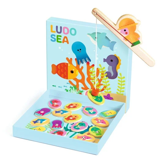 Djeco 4 mängu - Ludo meri DJ01623