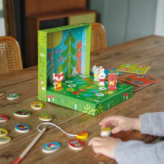 Djeco 4 mängu - Ludo's Forest DJ01628