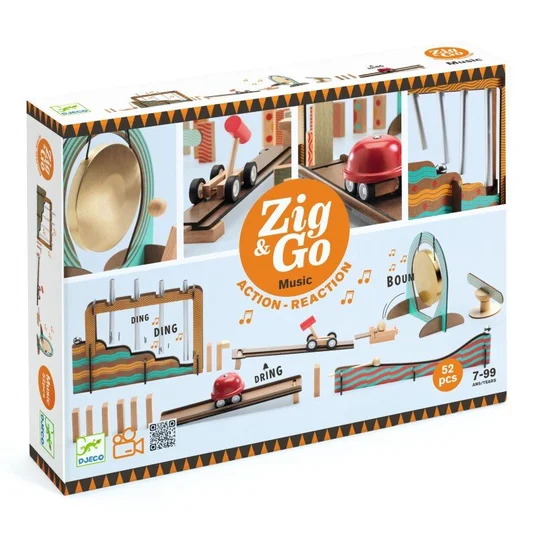 Djeco Statybos - Zig & Go - Muzika - 52 vnt DJ05645