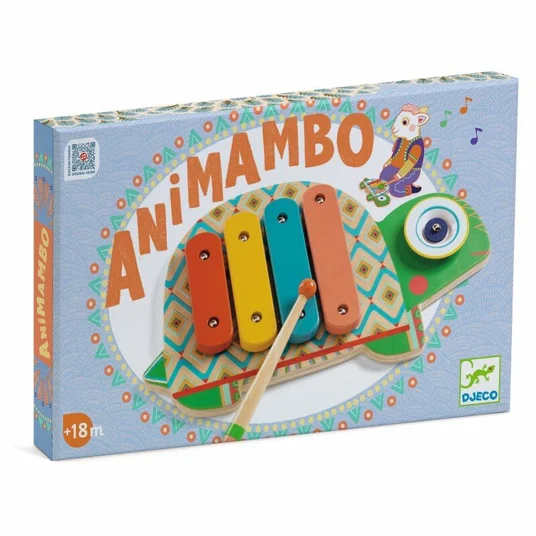 Djeco Animambo Muzikinis instrumentas - Ksilofonas - Vėžlys DJ06034