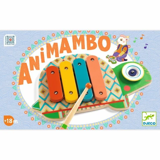 Djeco Animambo Muzikinis instrumentas - Ksilofonas - Vėžlys DJ06034