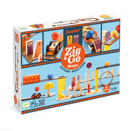 Djeco Statybos - Zig & Go - Magija - 43 vnt DJ05649