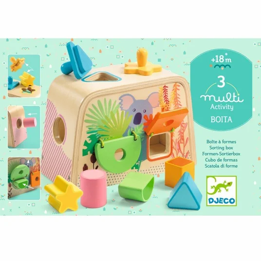 Djeco kuju sorteerimiskast - Multi Boita DJ06292